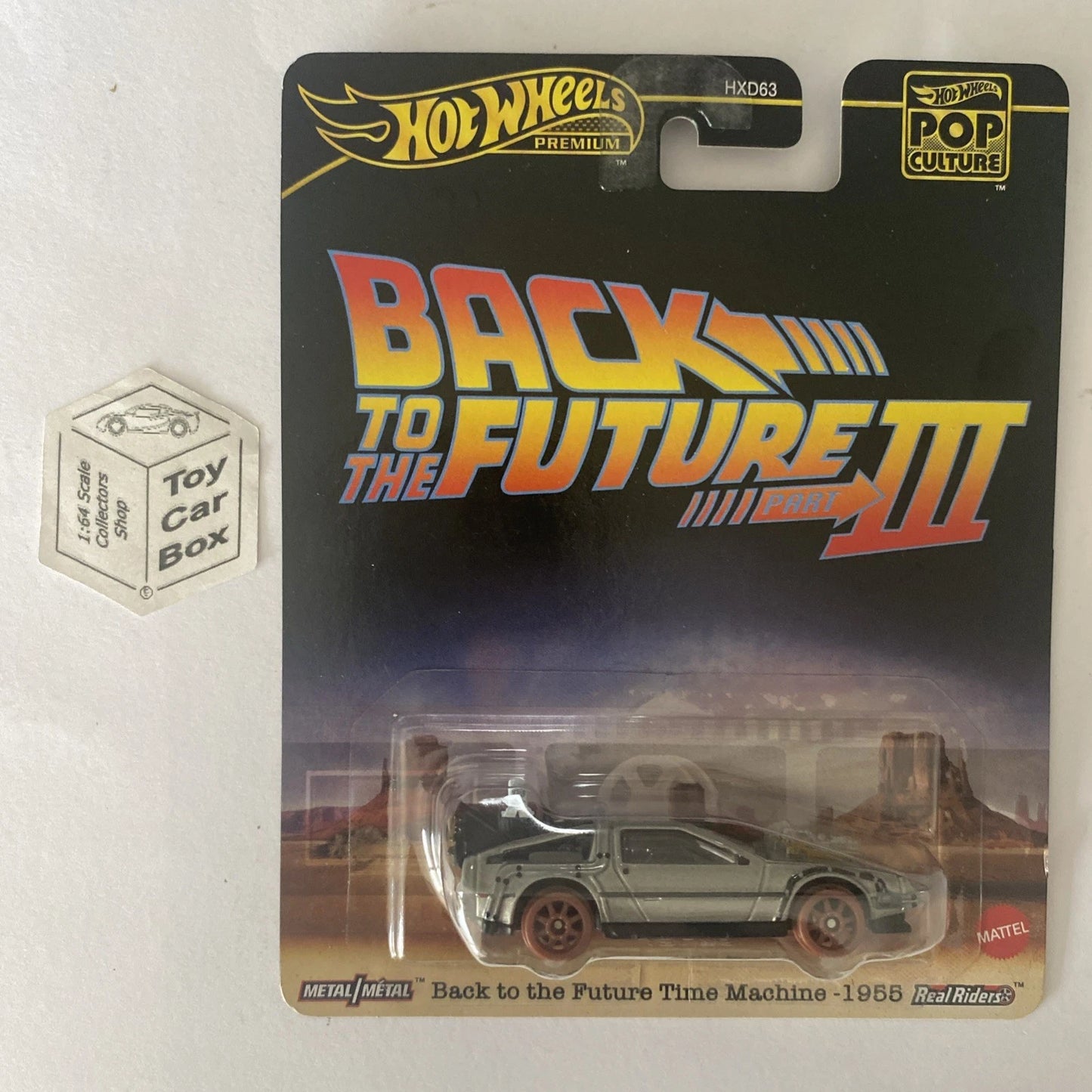 2025 HOT WHEELS Pop Culture - Back To The Future 3 Time Machine - 1955 - H10