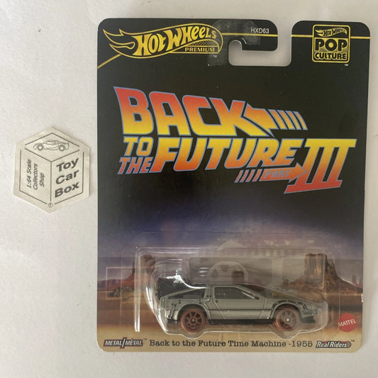 2025 HOT WHEELS Pop Culture - Back To The Future 3 Time Machine - 1955 - H10