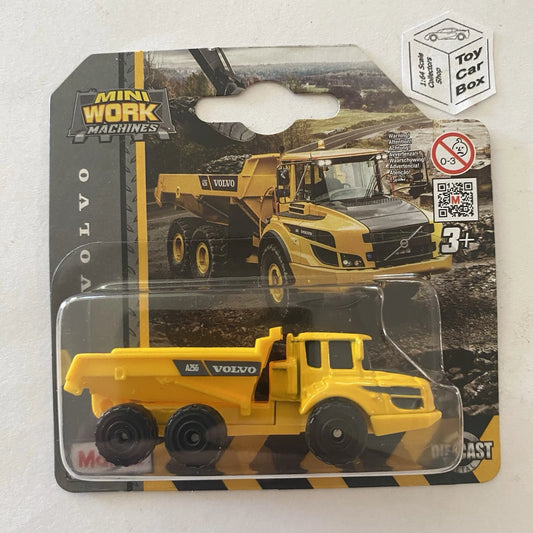 MAISTO Mini Work Machines - Volvo A26G Articulated Hauler (Construction) A54