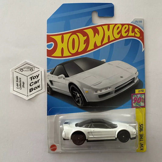 2024 HOT WHEELS #175 - ‘90 Acura / Honda NSX (White #2 The 90s - Long Card) A80