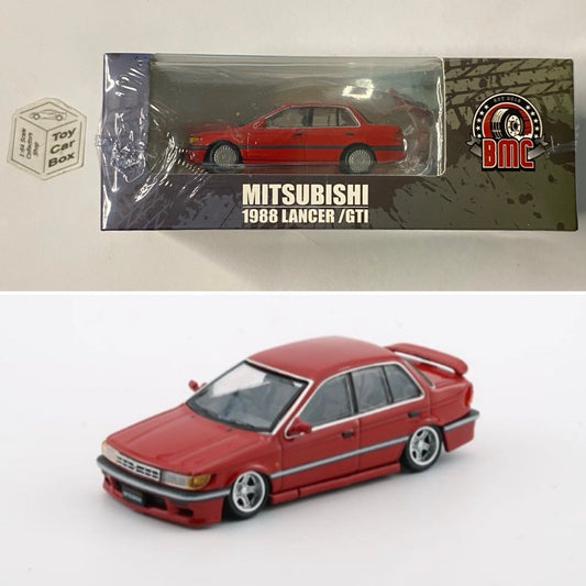 BM CREATIONS - 1988 Mitsubishi Lancer GTI (1:64 Scale - Red - RHD) Og