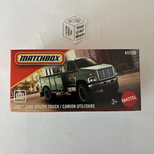 2026 MATCHBOX #47 - GMC 3500 Utility Truck (Power Grab) C50