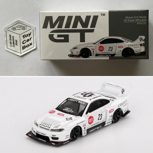 Mini GT #1054 - Nissan S15 Silvia LB-Super Silhouette (Athlete - 1/64) N38g