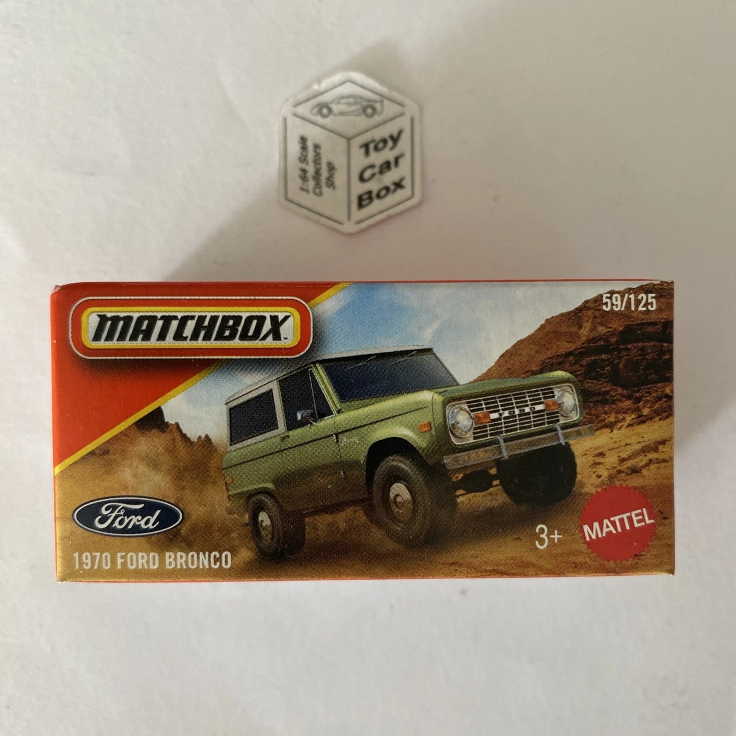 2025 MATCHBOX #59 - 1970 Ford Bronco (Power Grab - Green) B80