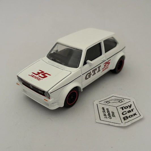 MAJORETTE Loose - VW Golf GTI Mk1 Widebody (White #264F - GTI 50 Gift Set) E54