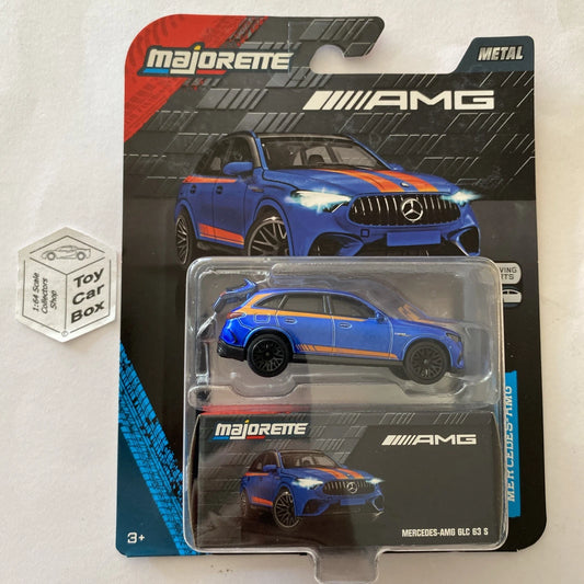 MAJORETTE - Mercedes-AMG GLC63 S (Blue - 1:64* Deluxe Car & Collectors Box) G69