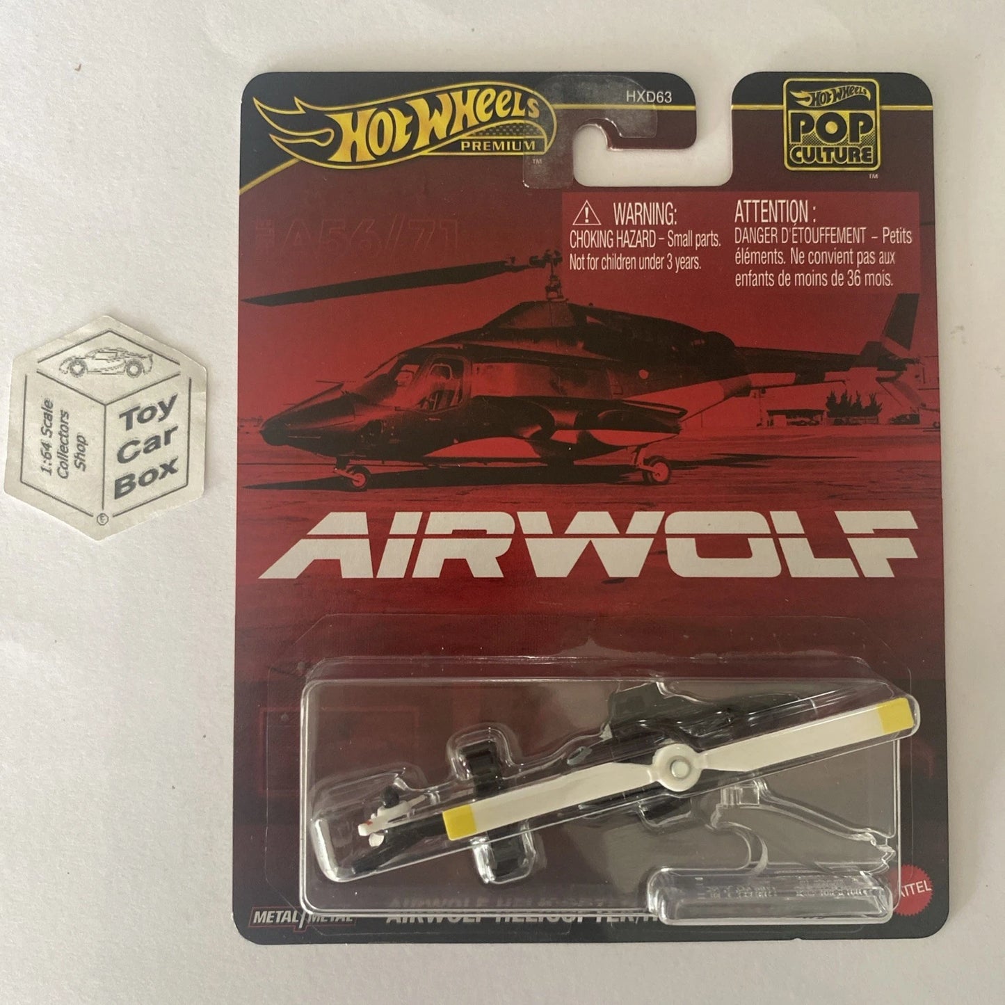 2025 HOT WHEELS Pop Culture - Airwolf Helicopter - H10