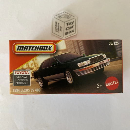 2025 MATCHBOX #36 - 1994 Lexus LS 400 (Power Grab - Green) B80