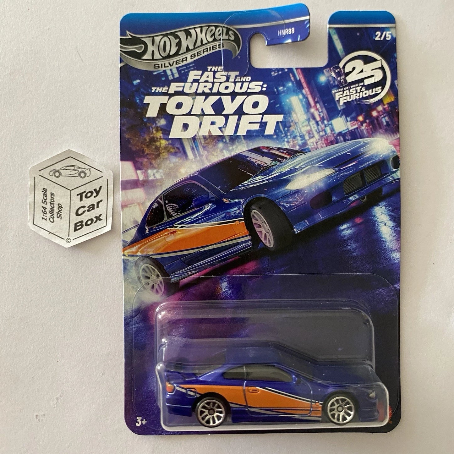 2026 HOT WHEELS Fast & Furious - Nissan Silvia S15 (Blue - Tokyo Drift) C85