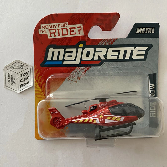 MAJORETTE Airbus H130 Helicopter (New 1:64* Street Cars - Red) B74