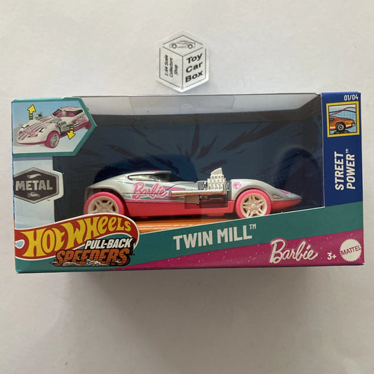 2025 HOT WHEELS 1:43* - Twin Mill (Barbie - Pull-back Speeders) J80
