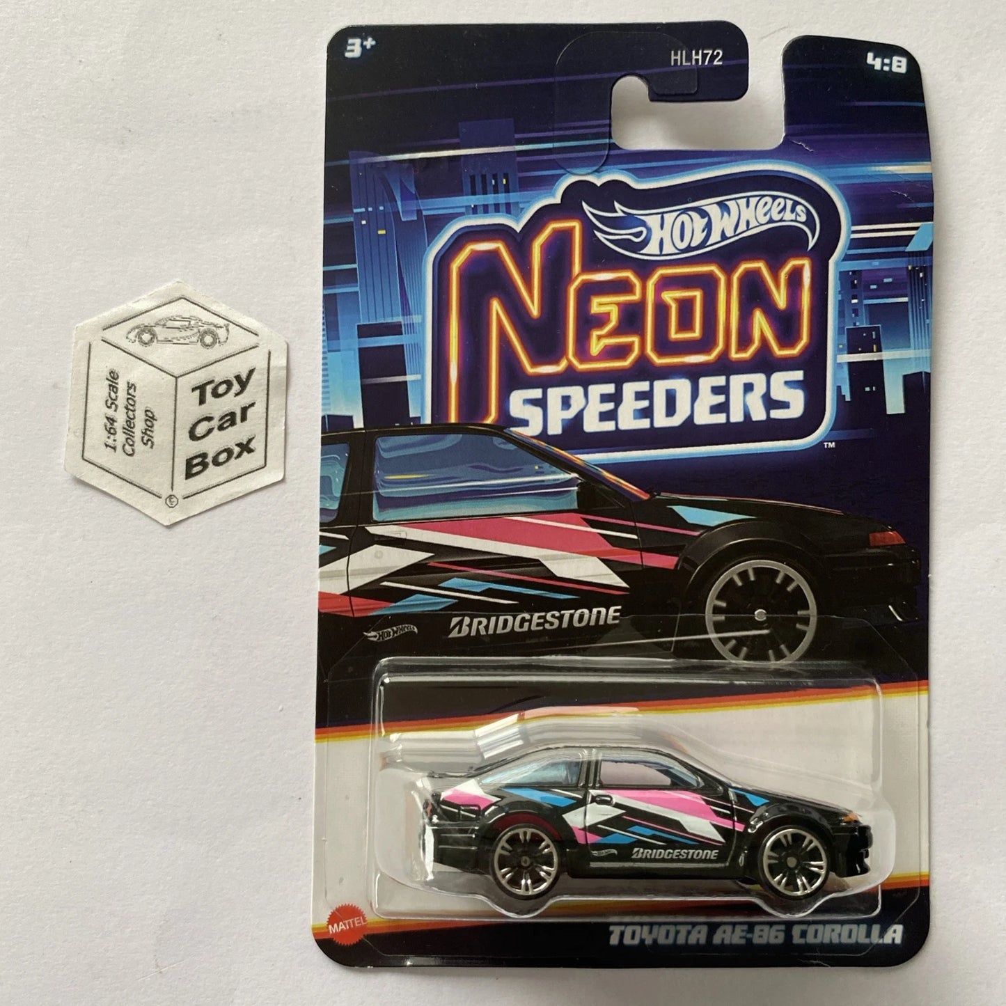 2025 HOT WHEELS Neon Speeders - Toyota AE-86 Corolla - E40