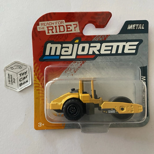 MAJORETTE Volvo SD160B Soil Compactor (New 1:64* Street Cars - Yellow) B74