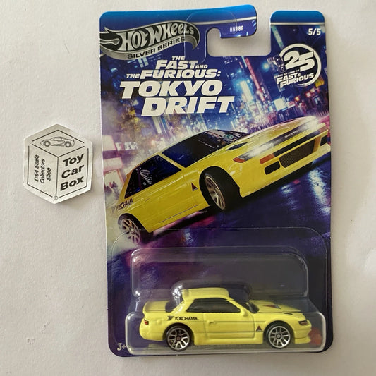 2026 HOT WHEELS Fast & Furious - Nissan Silvia S13 (Yellow - Tokyo Drift) C85