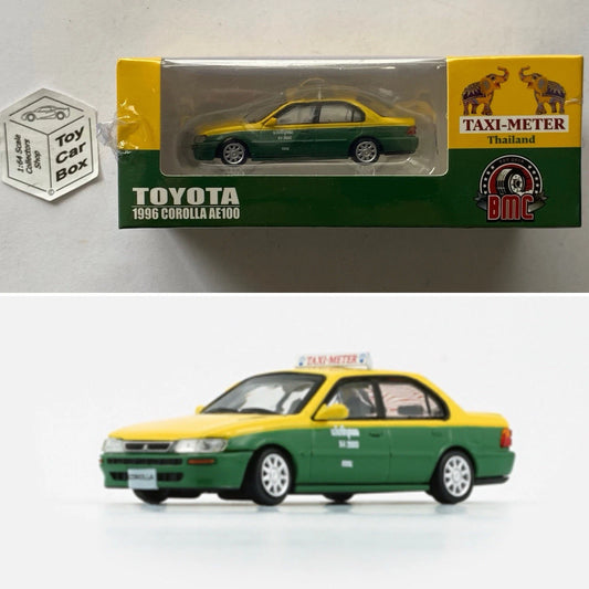 BM CREATIONS - 1996 Toyota Corolla AE100 (1:64 Scale - Thailand Taxi - RHD) Og