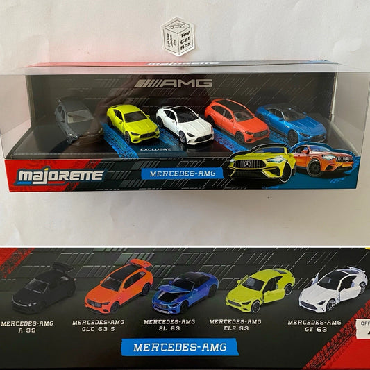 MAJORETTE Mercedes-AMG Gift Set (A35, GLC63s, SL63, CLE53 & GT63) BF39