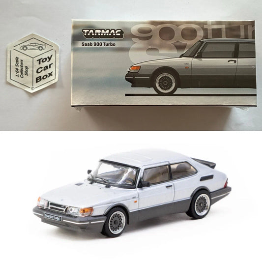 TARMAC - Saab 900 Turbo (Silver - 1:64 Scale- T64G-056-SL) Q05g