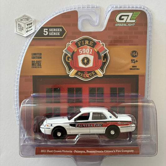 GREENLIGHT - 2011 Ford Crown Victoria (Palmyra - Fire & Rescue Series 5) J45g