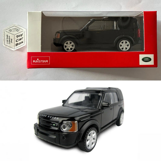 RASTAR 1/43 - Land Rover Discovery 3 / LR3 (Black - Unopened Boxed) D55g