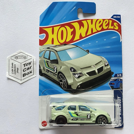 2025 HOT WHEELS #205 - Pontiac Aztek Custom (Pale Green #3 Widebody - Long) A80