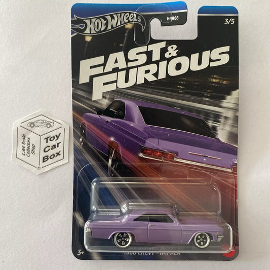 2024 HOT WHEELS Fast & Furious - 1966 Chevy Impala (Purple #3) C74