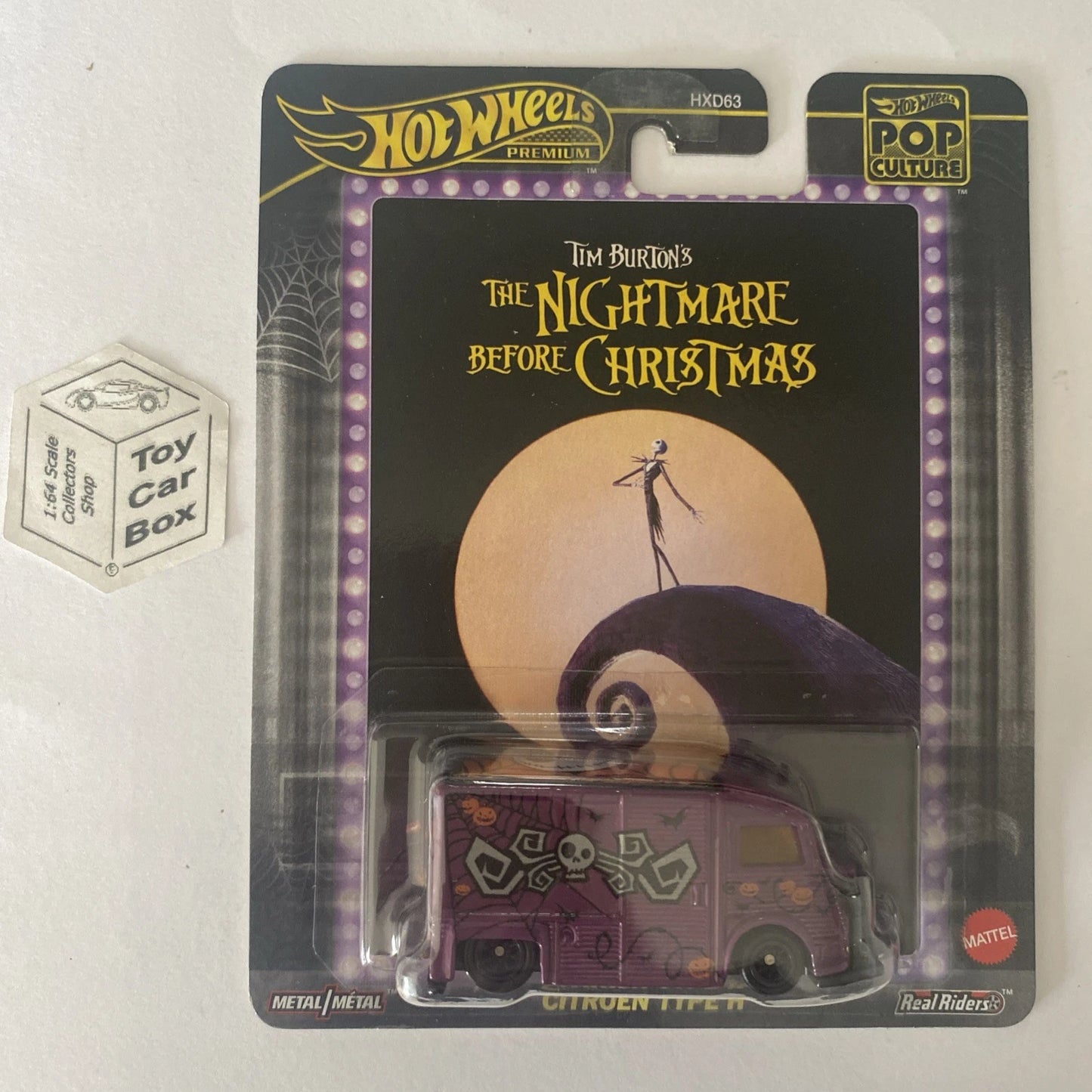 2025 HOT WHEELS Pop Culture - Citroen Type H (The Nightmare Before Christmas) H1
