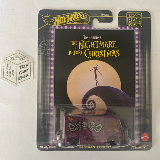 2025 HOT WHEELS Pop Culture - Citroen Type H (The Nightmare Before Christmas) H1