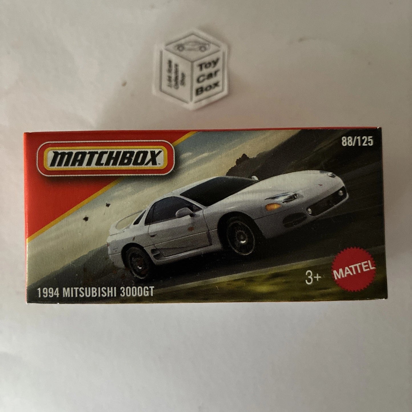 2025 MATCHBOX #88 - 1994 Mitsubishi 3000GT (White - Power Grab) C00