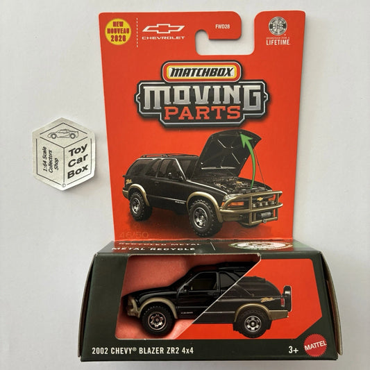 2026 MATCHBOX Moving Parts - 2002 Chevy Blazer ZR2 4x4 (#46 Opening Hood) D80