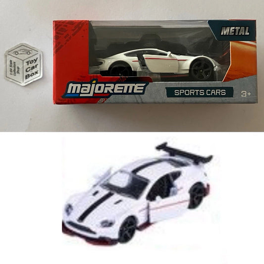 MAJORETTE - Aston Martin Vantage GT8 (White - Sports Cars Box) 1/64 Scale* -E38