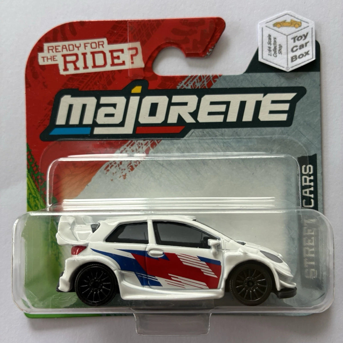 MAJORETTE Toyota Yaris WRC (1:64* Street Cars - White) B87