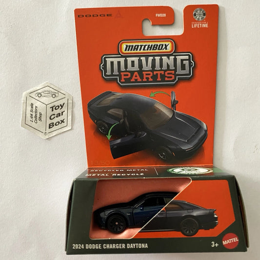 2026 MATCHBOX Moving Parts - ‘24 Dodge Charger Daytona (Blue -Opening Doors) D80