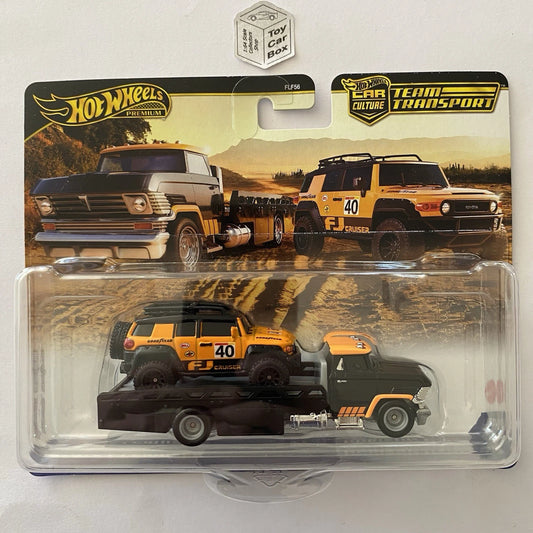 2025 HOT WHEELS Team Transport #81 - Toyota FJ Cruiser & Horizon Hauler - BD68g