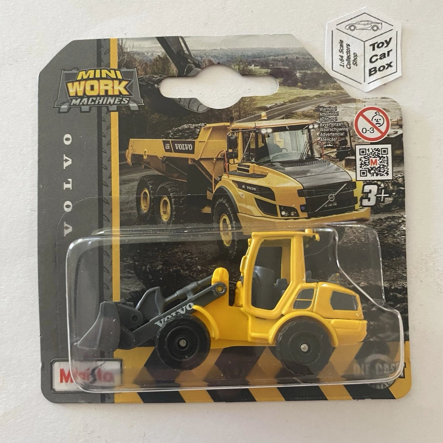 MAISTO Mini Work Machines - Volvo L25H Wheel Loader (Construction) A54