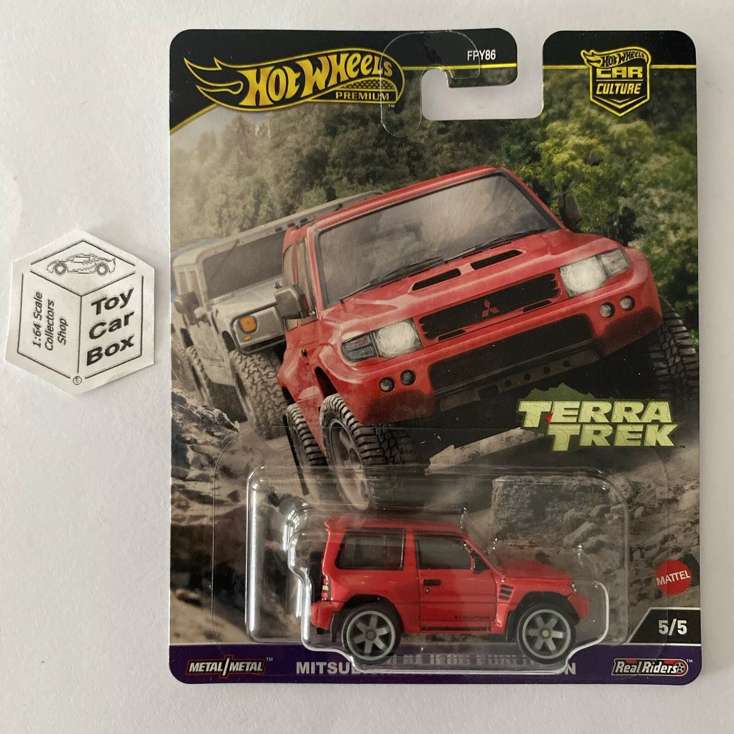 2024 HOT WHEELS Car Culture - Mitsubishi Pajero Evolution (#5 Terra Trek) G25