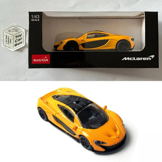 RASTAR 1/43 - McLaren P1 (Yellow - Unopened Boxed) D55g