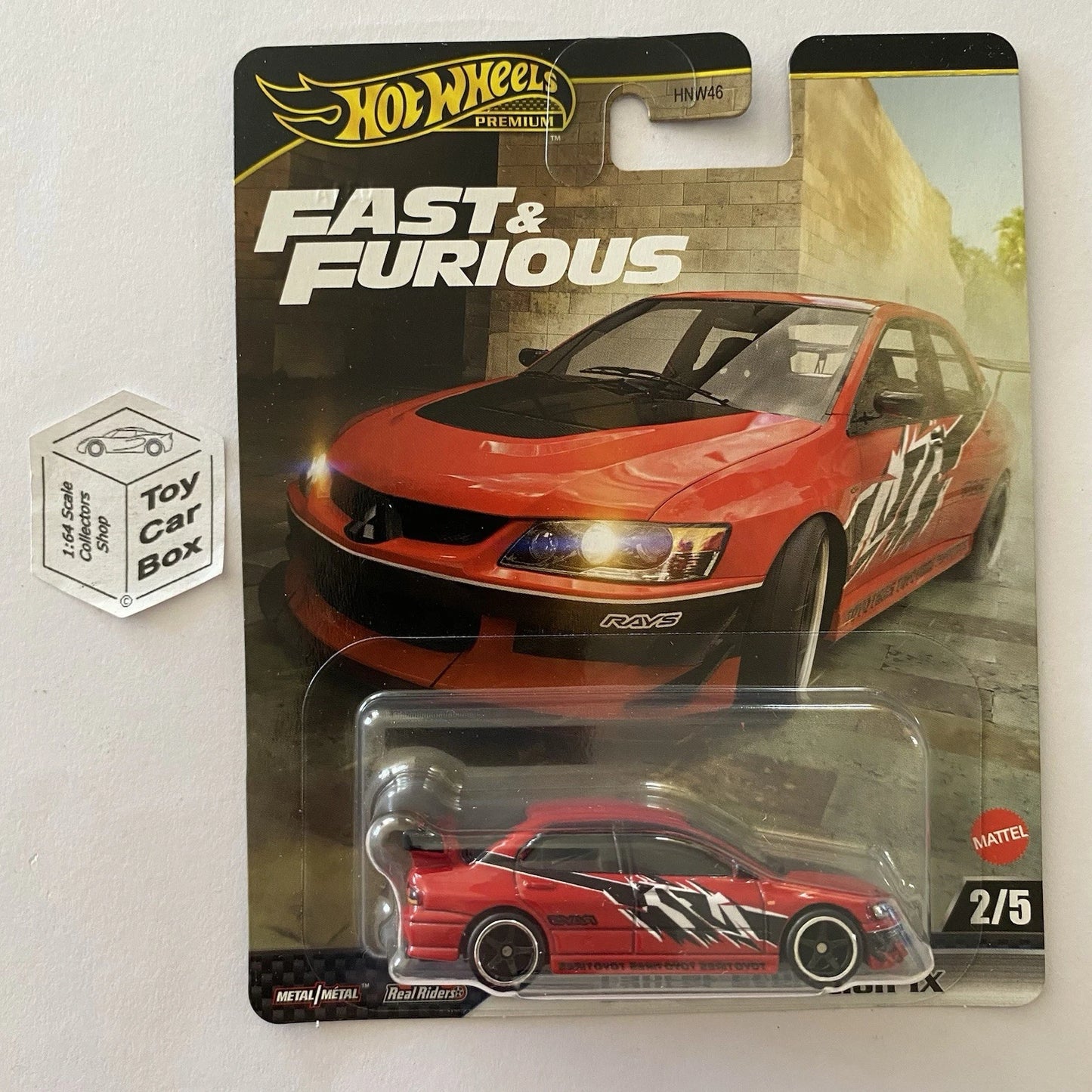 2025 HOT WHEELS Fast & Furious - Mitsubishi Lancer Evolution IX (Red) G20