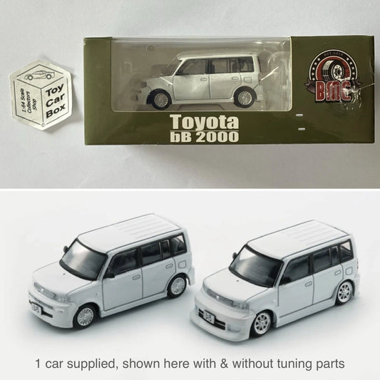 BM CREATIONS - Toyota dB 2000 (1:64 Scale - White - RHD) Og