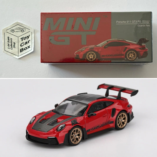 MINI GT #1060 - Porsche 911 GT3 RS (Guards Red - 1/64 - Sealed Box) N50g