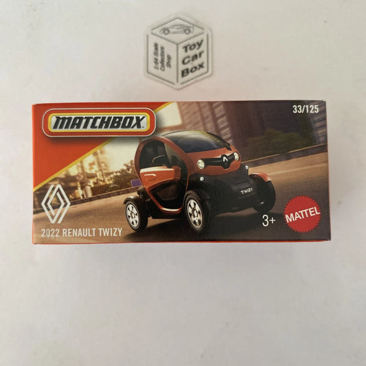2025 MATCHBOX #33 - 2022 Renault Twizy (Burnt Orange - Power Grab) B80