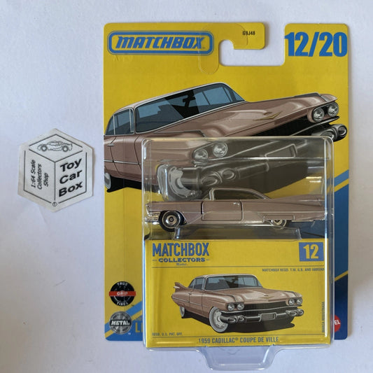 2025 MATCHBOX Collectors #12 - 1959 Cadillac Coupe De Ville (Premium) H00