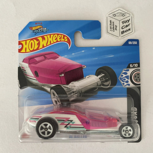 2025 HOT WHEELS #69 - Hi-Roller (Pink #5 Rod Squad - Short Card) B13