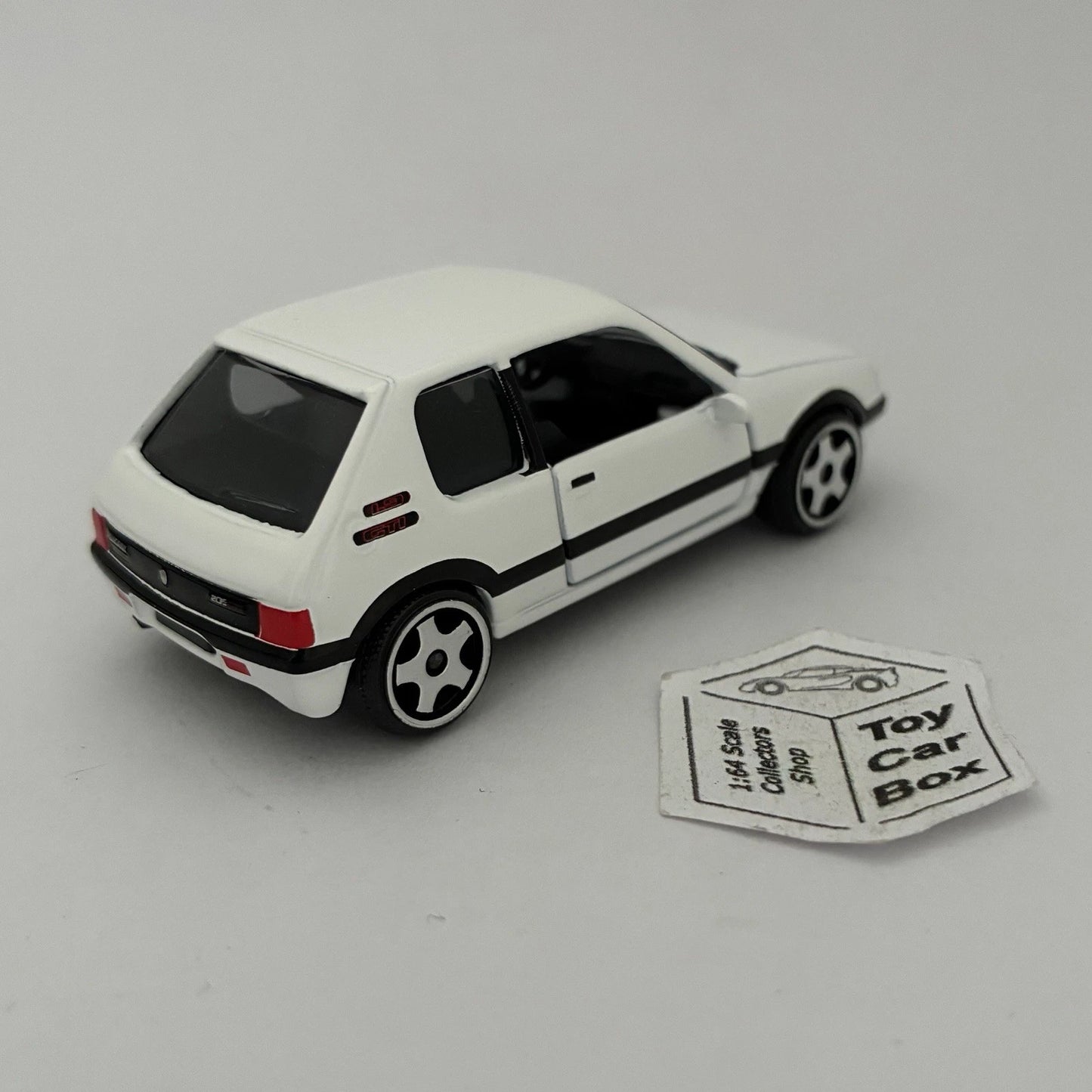 MAJORETTE Loose - Peugeot 205 GTI (White #205R - 205 GTI Gift Set) E54