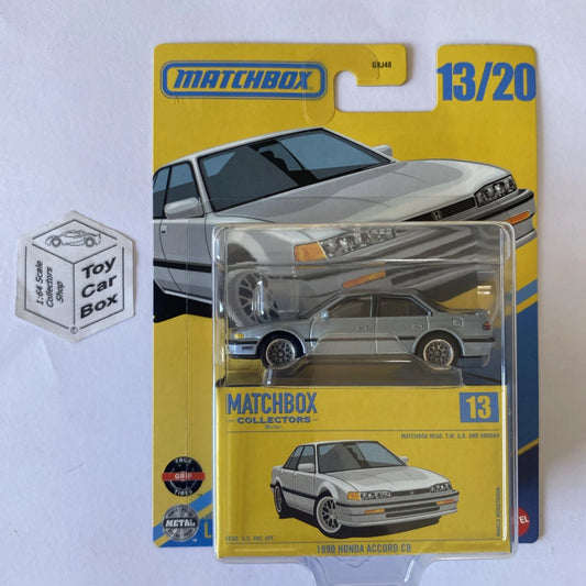 2025 MATCHBOX Collectors #13 - 1990 Honda Accord CB (Premium - Grey) H00