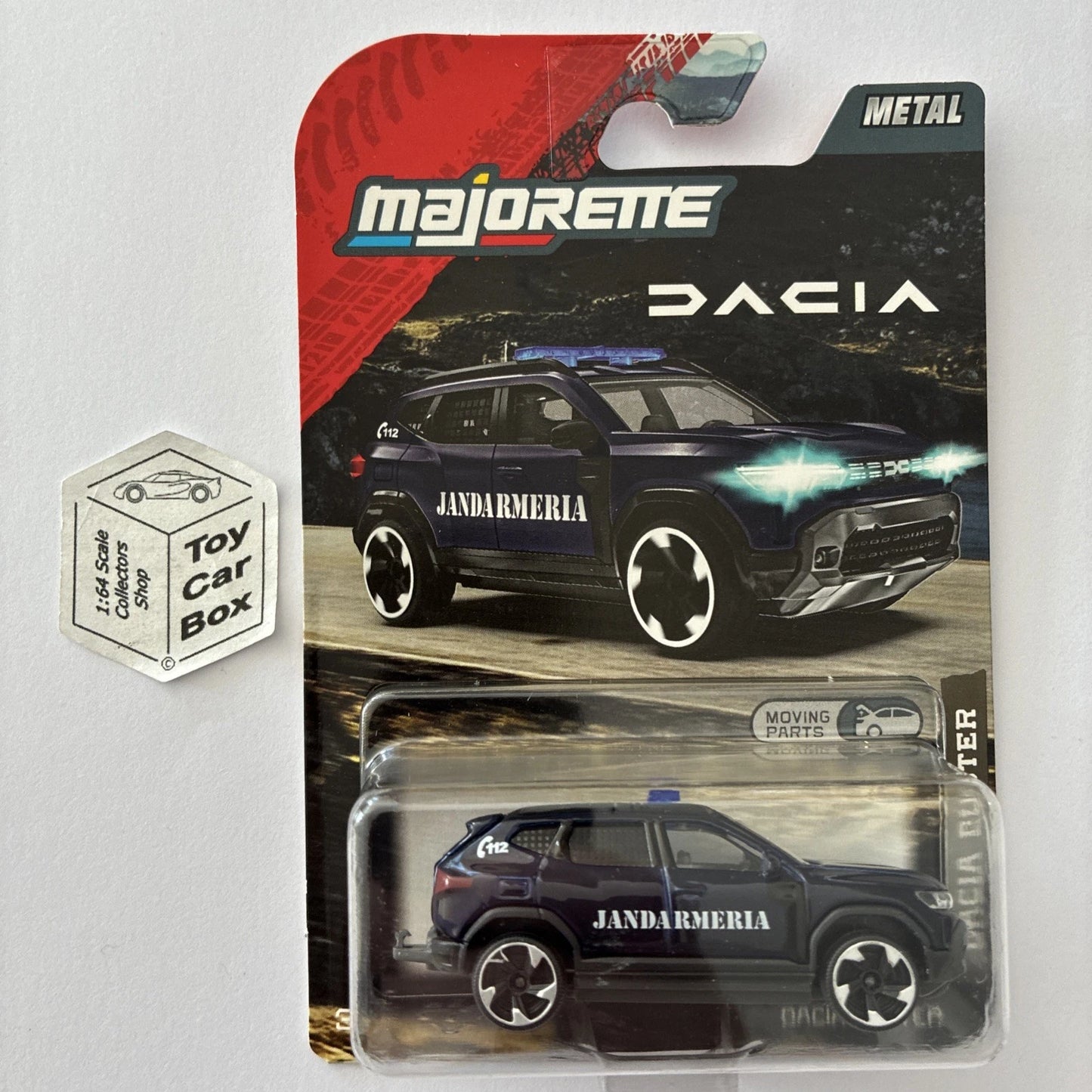 MAJORETTE Dacia Duster (3rd Gen - Jandameria - Opening Rear Hatch) E18