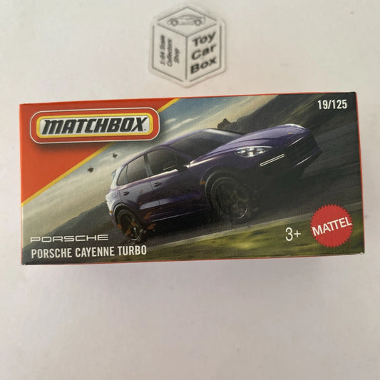 2025 MATCHBOX #19 - Porsche Cayenne Turbo (Purple - Power Grab) B80