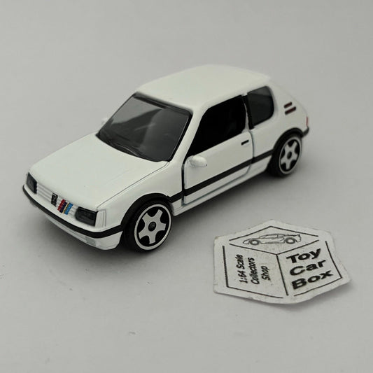 MAJORETTE Loose - Peugeot 205 GTI (White #205R - 205 GTI Gift Set) E54