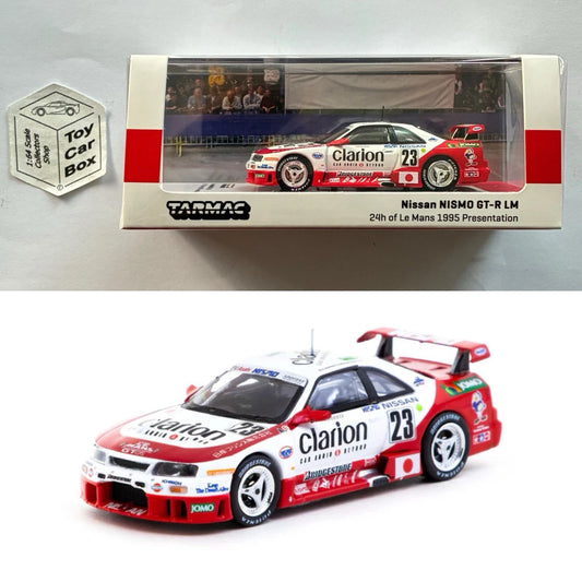 TARMAC - Nissan Nismo GT-R LM (24h Le Mans 1995 Presentation - 1/64 Scale) Q05g