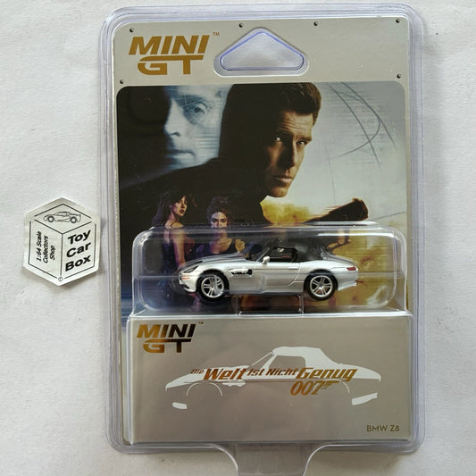 Mini GT - BMW Z8 (James Bond - The World Is Not Enough - 1/64 Sealed) Tg