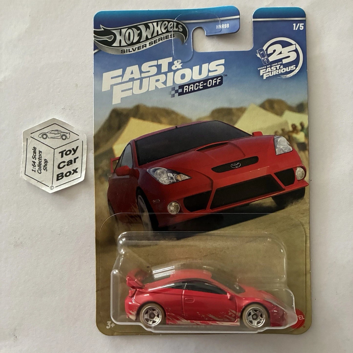2026 HOT WHEELS Fast & Furious - Toyota Celica (Red #1 Race Off - Themed) C85
